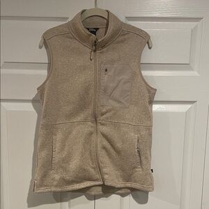 Eddie Bauer Beige Knit Vest